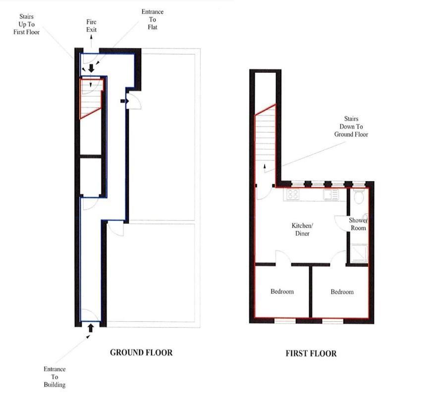 لندن Super Studio With Two Bedrooms - Five Minutes From The Station! المظهر الخارجي الصورة